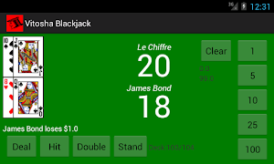 برنامه‌نما Vitosha Blackjack عکس از صفحه