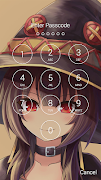 Megumin Lock Screen Wallpaper скриншот 5