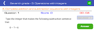 Seventh grade math 截圖 3