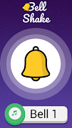 Hand bell shaker الملصق