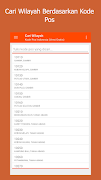 Kode Pos Indonesia Lengkap 截图 3