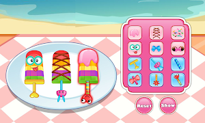 برنامه‌نما Cook ice pop maker multi color عکس از صفحه