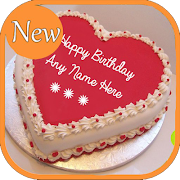 2018 Write Name On Birthday Cake & Name On Cakes Plakat