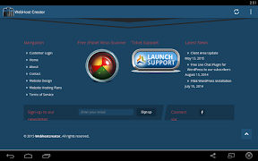 WebhostCreator captura de pantalla 2