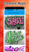 Graffiti Name Design ภาพหน้าจอ 2