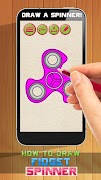 پوستر How to Draw Fidget Spinner