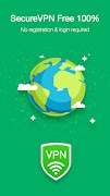SecureVPN Free Internet Access, IP Address Changer screenshot 1