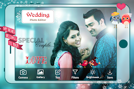 Photo Wedding Frames captura de pantalla 2