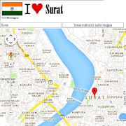 Surat map screenshot 1