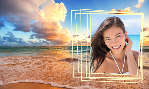 Beach Photo Editor ภาพหน้าจอ 1
