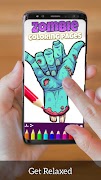 عالم الزومبي - كتاب تلوين عابث تصوير الشاشة 4