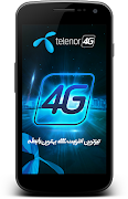 Telenor 4G الملصق