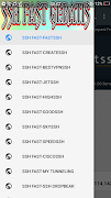 SSH FAST GERATIS تصوير الشاشة 1
