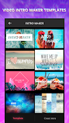 Intro Maker With Music, Video Maker & Video Editor syot layar 2