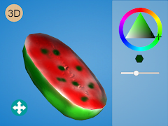 Fruit 3D Coloring スクリーンショット 6
