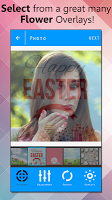 Easter Photo Overlay Effect poster