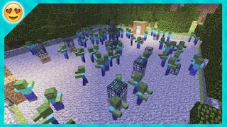 Poster Zombie apocalypse maps for MInecraft