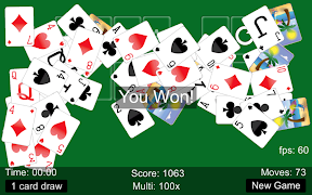 Solitaire स्क्रीनशॉट 3