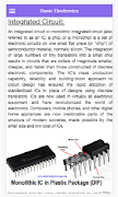 Basic Electronics - An offline app for students ảnh chụp màn hình 2