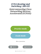 Cisco CCNA Routing and Switching: 200-125 Exam screenshot 6