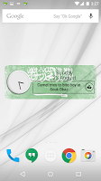 Saudi Arabia Clock Widget Plakat
