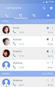 برنامه‌نما Call recorder عکس از صفحه