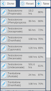 Steroid Planner screenshot 2