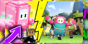 Map Fall Guys for MCPE screenshot 1