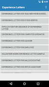 Offline Letters & Applications Screenshot 2