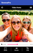 Video Reverse - Backwards Edit اسکرین شاٹ 1