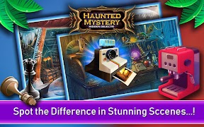 Hidden Object Games 200 Levels : Haunted Mystery imagem de tela 1