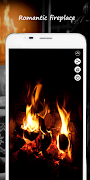 Romantic Fireplace poster