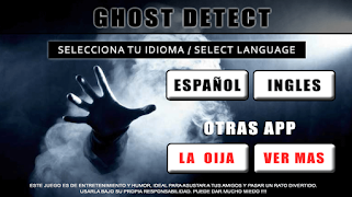 Ghosts Oija Board détecteur d'Espiritus et Ghosts capture d'écran 1