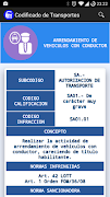 Codificado Transportes 截圖 6