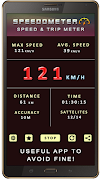 Speedometer For Car & Bike: GPS Speed & Trip Meter syot layar 1