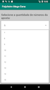 3 Schermata Palpiteiro Mega-Sena