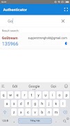 Go Authentication スクリーンショット 1