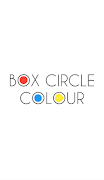 Box Circle Colour Affiche
