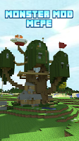 Potwór Mod Na MCPE` plakat