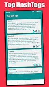 Top HashTags 海報