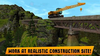 4 Schermata Bridge Builder: Crane Driver