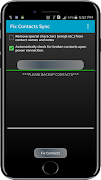 Contacts Sync - Fixed Problems تصوير الشاشة 3