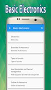 Basic Electronics 스크린샷 1