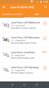 برنامه‌نما Juice PLUS+® LIVE! عکس از صفحه