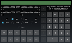 Programmer Calculator تصوير الشاشة 5