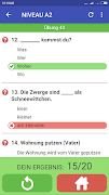 Deutsch Lernen Anfänger A1 A2 B1 B2 Niveau скриншот 2