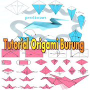 Tutorial Origami Burung 截圖 4