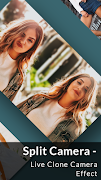 برنامه‌نما Split Camera - Live Clone Camera Effect عکس از صفحه