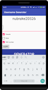 Username Generator Tool 스크린샷 1