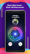 Music Caller Screen - Music Call Phone Screen screenshot 1